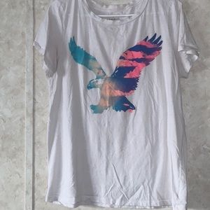 American Eagle Women’s Graphic T-Shirt - XLarge